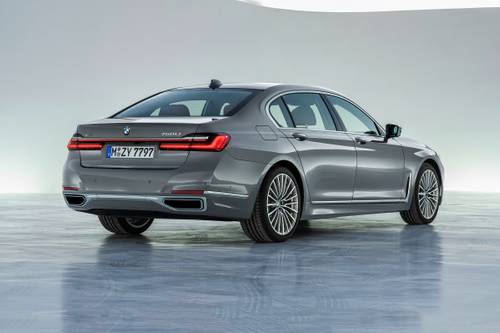 BMW 7 Series 750i xDrive Sedan Exterior. European Long Wheel Base Shown.