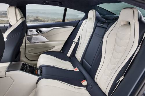 BMW 8 Series Gran Coupe 840i Sedan Rear Interior