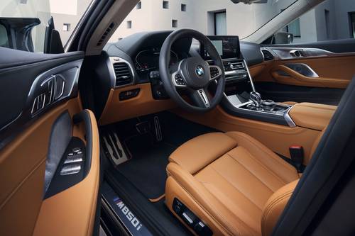 2026 BMW 8 Series Gran Coupe M850i xDrive Sedan Steering Wheel Detail