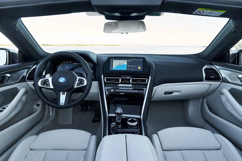 BMW 8 Series M850i xDrive Convertible Dashboard Shown