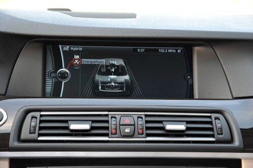 2014 BMW ActiveHybrid 5 Sedan Interior Detail