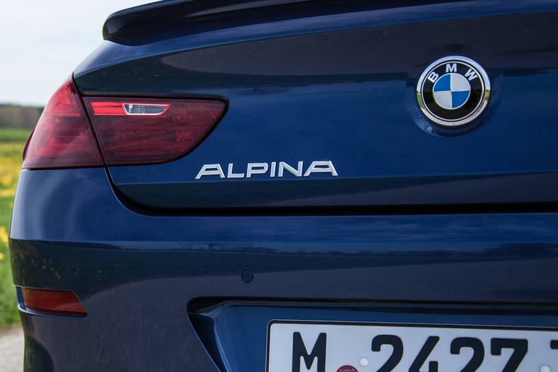 BMW ALPINA B6 Gran Coupe xDrive Sedan Rear Badge BMW ALPINA B6 Gran Coupe xDrive Sedan Rear Badge