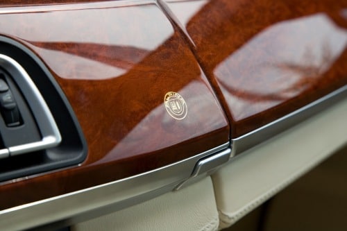 2012 BMW ALPINA B7 Sedan Interior Badge Detail