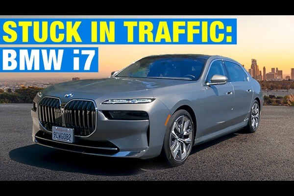 TRAFFIC TESTED: 2023 BMW i7 | Luxury, Technology, Comfort & More!