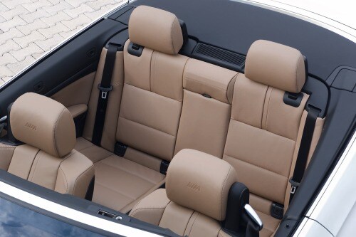 2008 BMW M3 Convertible Rear Interior