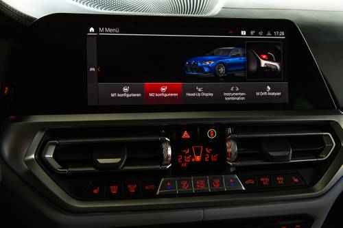 2021 BMW M3 Competition Sedan Center Console