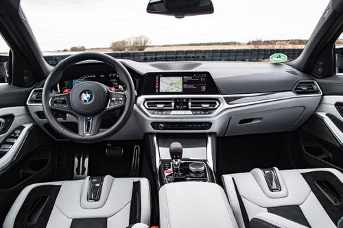 2021 BMW M3 Competition Sedan Dashboard