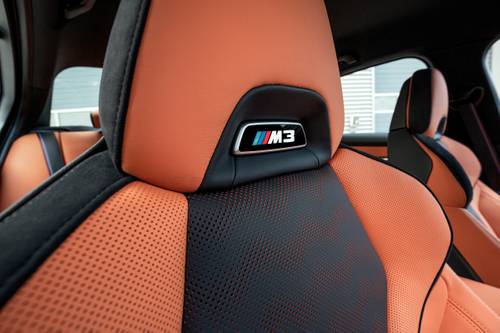 2021 BMW M3 Competition Sedan Interior Detail