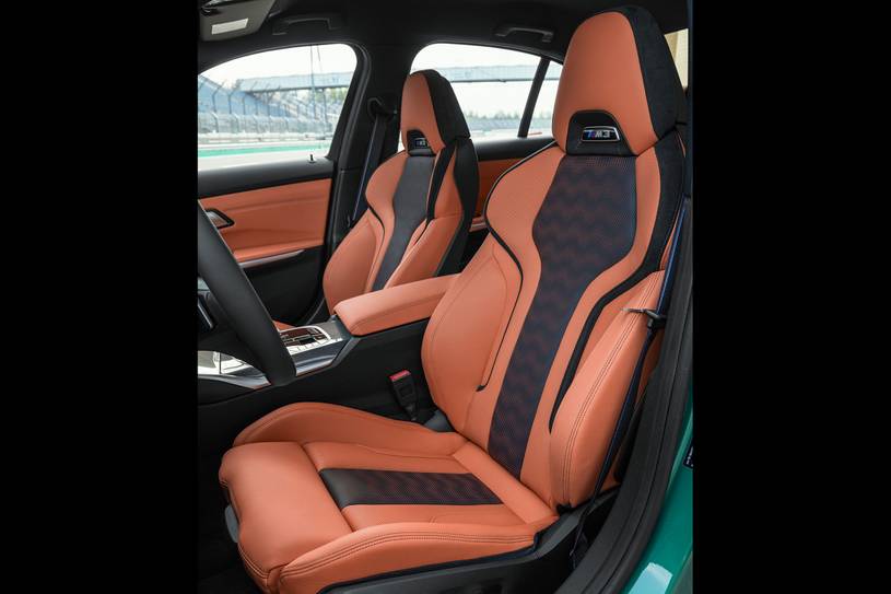 BMW M3 Competition Sedan Interior Detail