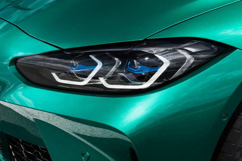 BMW M3 Competition Sedan Headlamp Detail