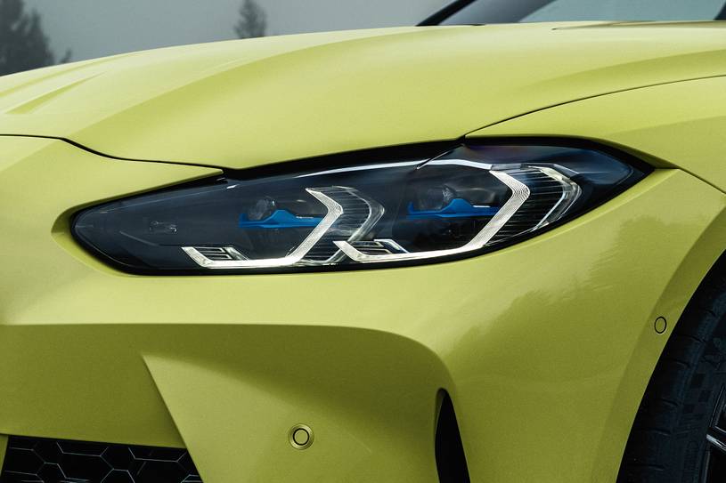 2021 BMW M4 Competition Coupe Headlamp Detail