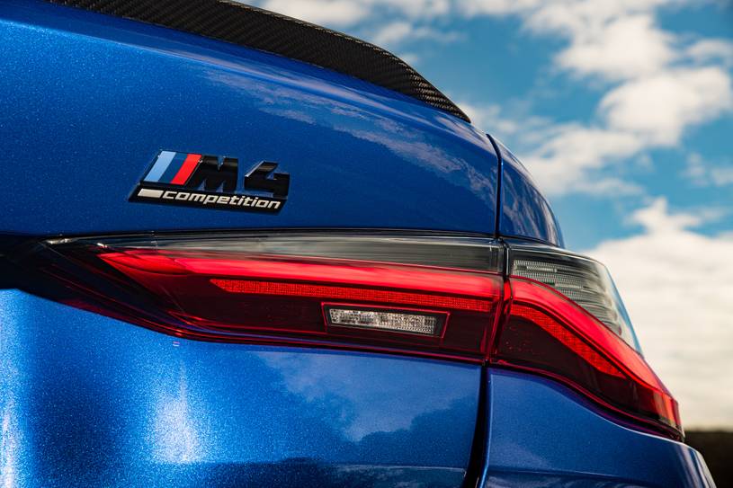 2021 BMW M4 Competition Coupe Rear Badge