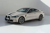 2025 BMW M4 Competition xDrive Coupe Exterior. European Model with Options Shown.
