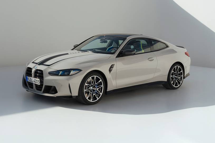 2026 BMW M4 Competition xDrive Coupe Exterior. European Model with Options Shown.