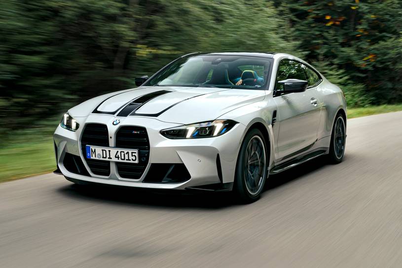 2026 BMW M4 Competition xDrive Coupe Exterior. European Model with Options Shown.