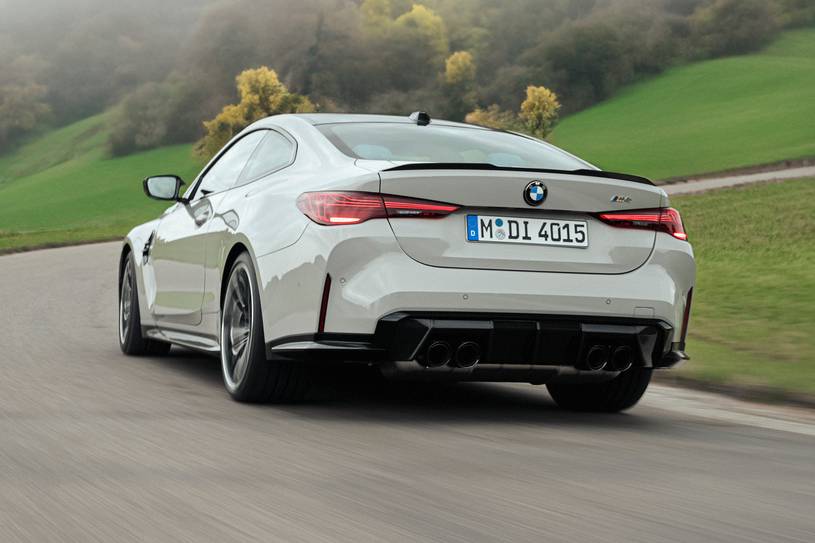 2026 BMW M4 Competition xDrive Coupe Exterior. European Model with Options Shown.