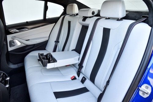 2018 BMW M5 Sedan Rear Interior