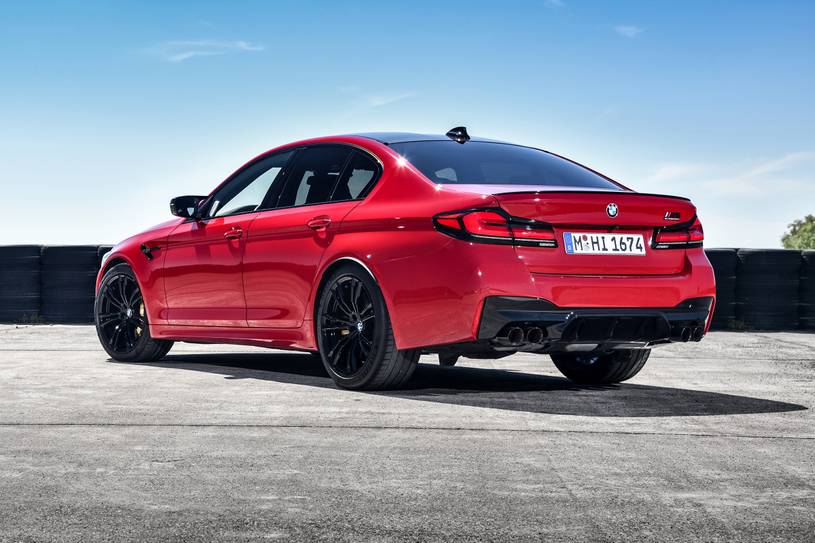 BMW M5 Base Sedan Exterior. Competition Package Shown.