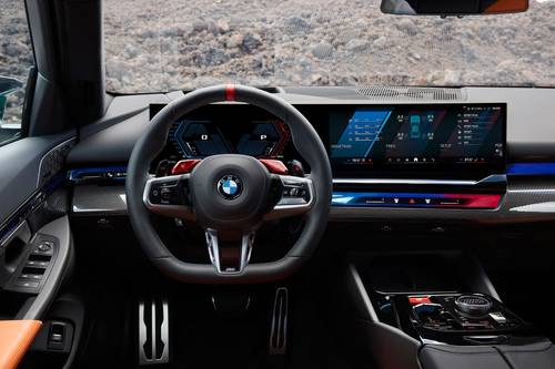 2026 BMW M5 Sedan Steering Wheel Detail