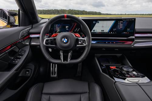 2026 BMW M5 Sedan Steering Wheel Detail