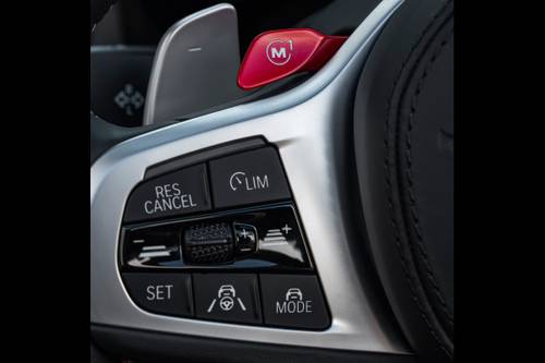 BMW M8 Competition Convertible Aux Controls