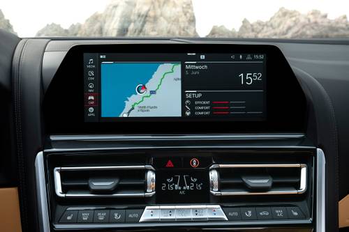 BMW M8 Competition Convertible Navigation System