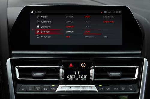 BMW M8 Competition Coupe Center Console