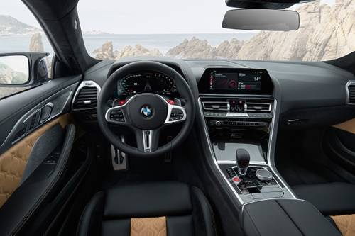 BMW M8 Competition Coupe Dashboard Shown