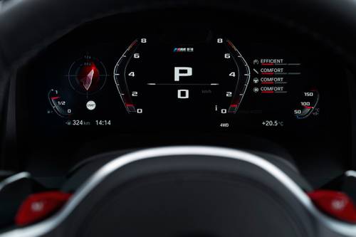 BMW M8 Competition Coupe Gauge Cluster