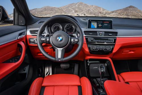 2022 BMW X2 M35i 4dr SUV Steering Wheel Detail