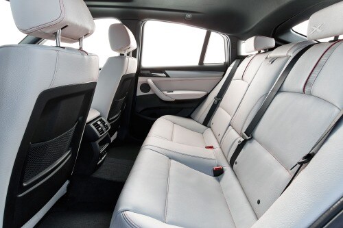 2017 BMW X4 M40i 4dr SUV Rear Interior