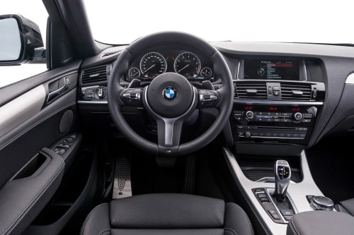2017 BMW X4 M40i 4dr SUV Steering Wheel Detail