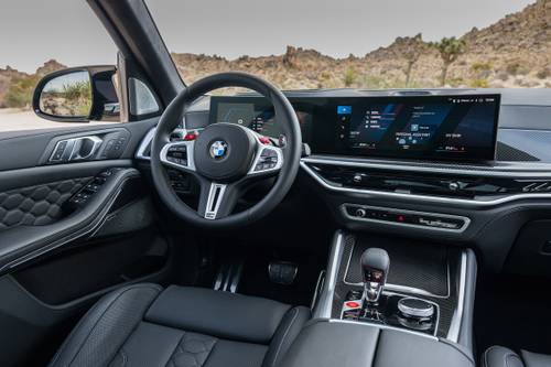 2025 BMW X5 M Competition 4dr SUV Steering Wheel Detail
