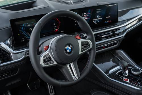 2025 BMW X5 M Competition 4dr SUV Steering Wheel Detail