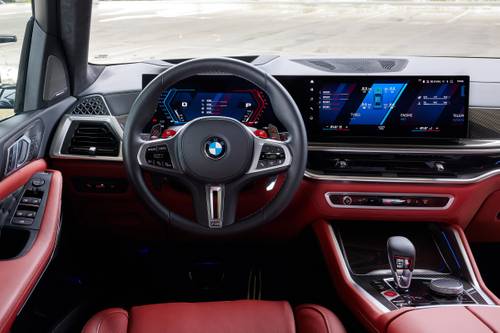 2025 BMW X5 M Competition 4dr SUV Steering Wheel Detail