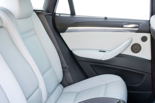 2011 BMW X6 M 4dr SUV Rear Interior