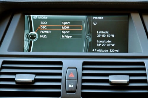 2012 BMW X6 M Interior Detail