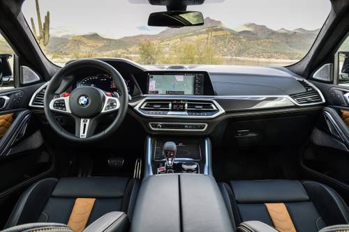 BMW X6 M 4dr SUV Dashboard. Competition Package Shown.