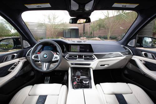 BMW X6 M 4dr SUV Dashboard. Competition Package Shown.