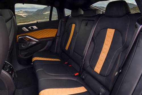 BMW X6 M 4dr SUV Rear Interior. Competition Package Shown.