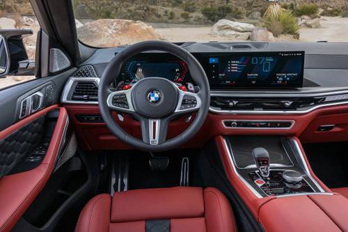2025 BMW X6 M Competition 4dr SUV Steering Wheel Detail