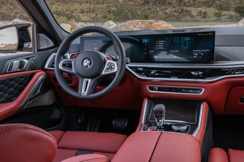 2025 BMW X6 M Competition 4dr SUV Steering Wheel Detail