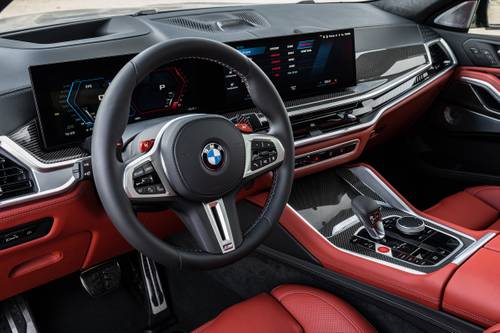 2025 BMW X6 M Competition 4dr SUV Steering Wheel Detail