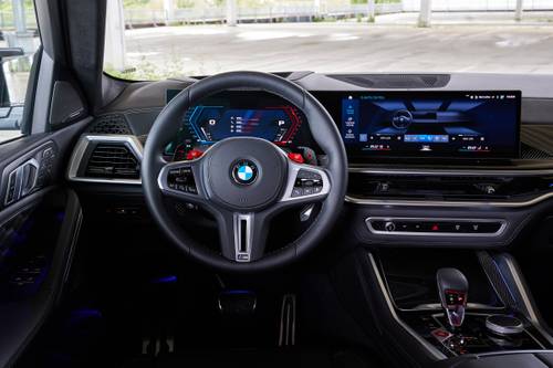 2025 BMW X6 M Competition 4dr SUV Steering Wheel Detail