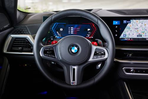 2025 BMW X6 M Competition 4dr SUV Steering Wheel Detail