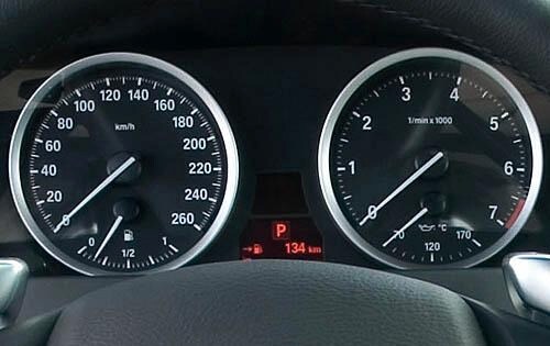 2010 BMW X6 xDrive50i Instrument Cluster