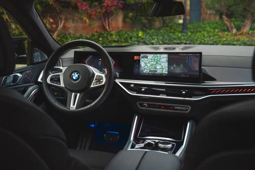2024 BMW X6 M60i 4dr SUV Steering Wheel Detail