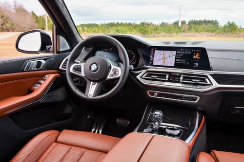 2020 BMW X7 xDrive50i 4dr SUV Steering Wheel Detail