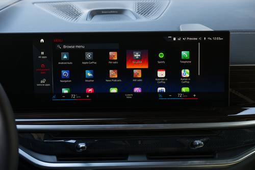 2026 BMW X7 xDrive40i 4dr SUV Center Console