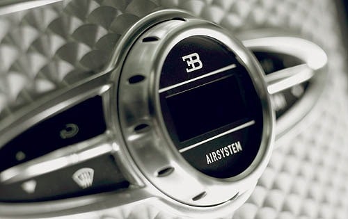 2006 Bugatti Veyron 16.4 Interior Detail